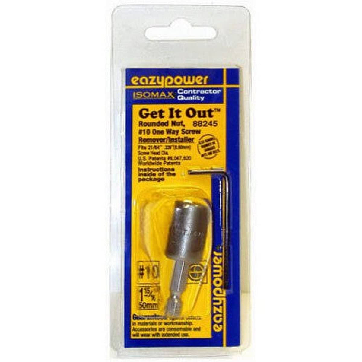 Eazypower 88245 #10 One Way Screw Remover