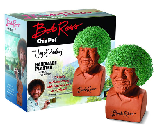 As Seen on TV Chia Pet Bob Ross Planter