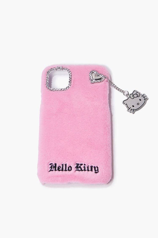 Forever 21 Womens Plush Hello Kitty Case for iPhone 11