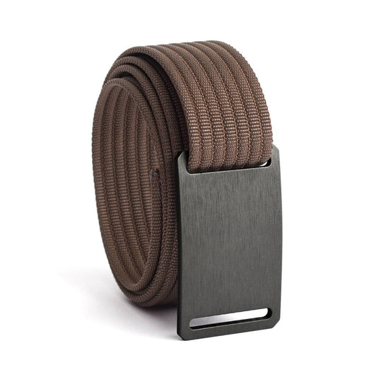 GRIP6 Belts | Mens Narrow Gunmetal Collection