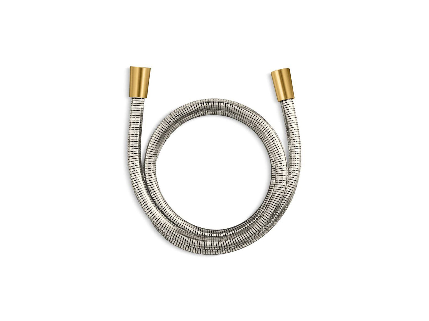 Kohler K-45982 Awaken 60 Ribbon Hose - Vibrant Brushed Moderne Brass