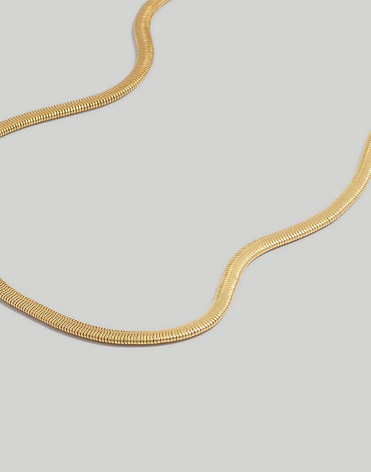 Madewell Herringbone Chain Necklace