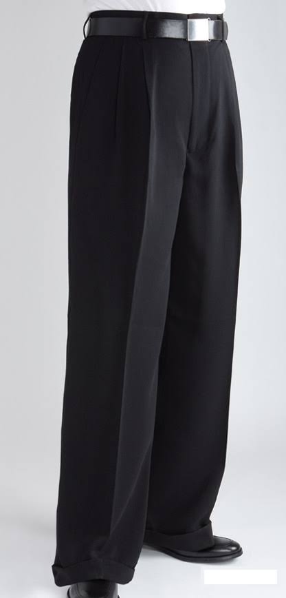 Daniel Ellissa Mens Wide Leg Pants