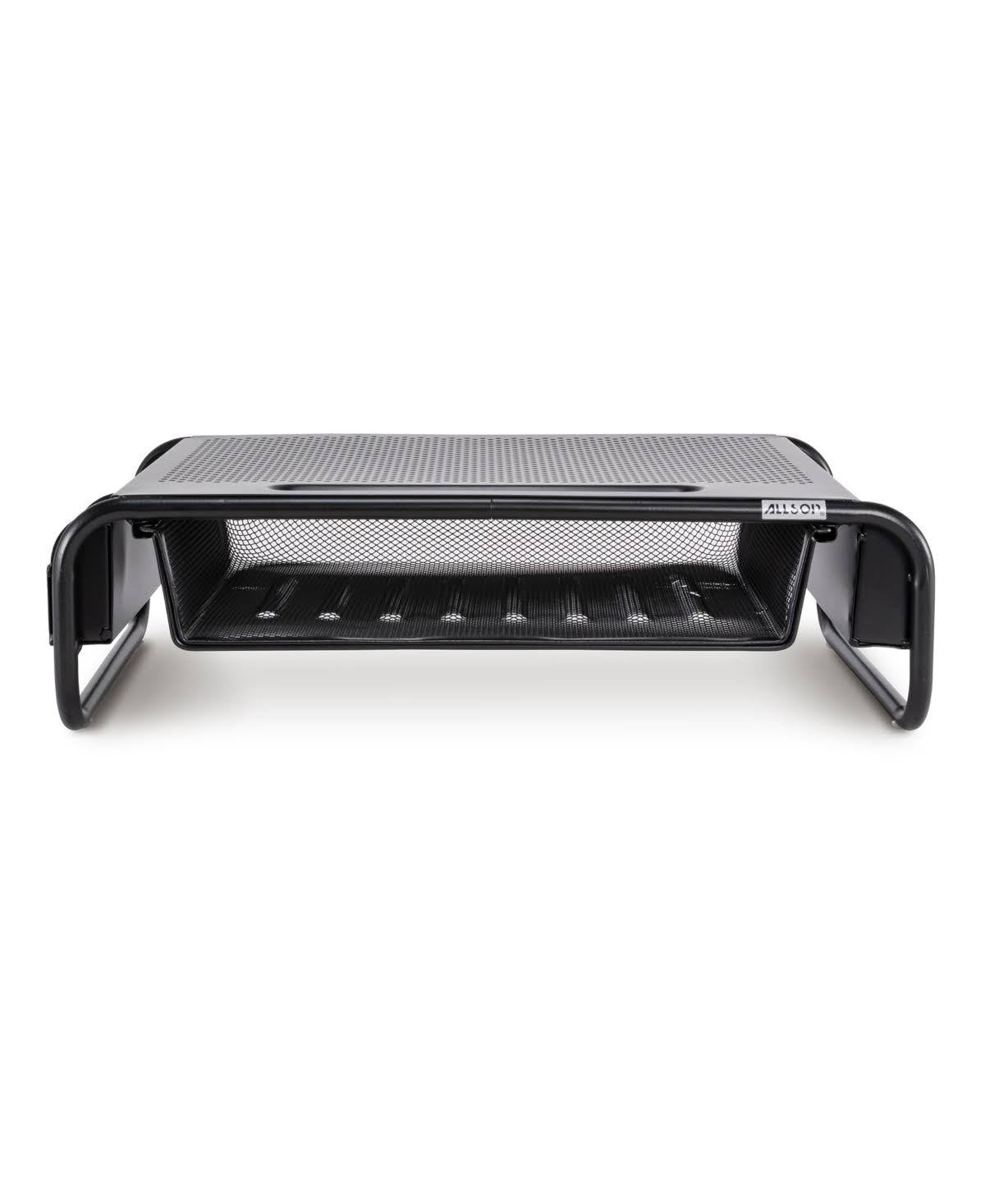 Allsop Metal Art Organizer 5 Monitor Stand - Black