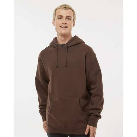 Independent Trading Co. Heavyweight Hooded Sweatshirt IND4000 - Brown Size S