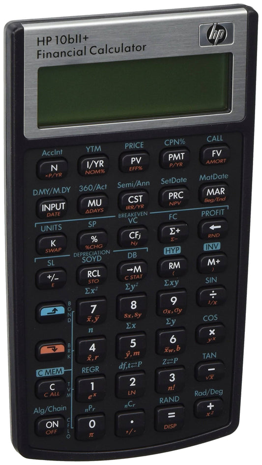 HP 10bII+ Financial Calculator