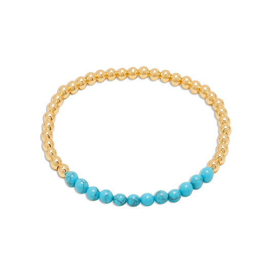 Gorjana Power Gemstone Aura Bracelet in Turquoise