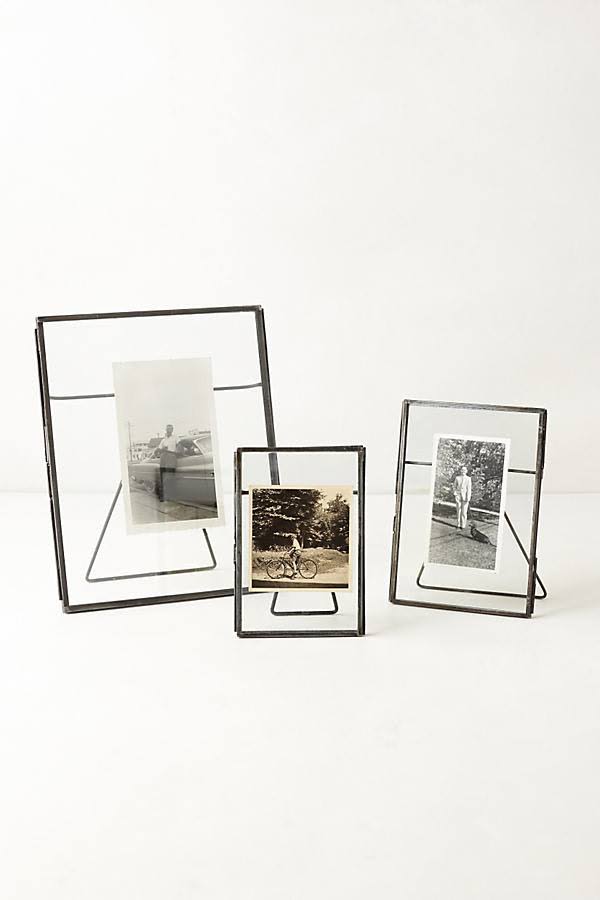 Pressed Glass Photo Frame by Anthropologie