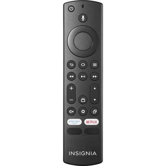 Insignia - Fire TV Replacement Remote for Insignia and Toshiba - Black