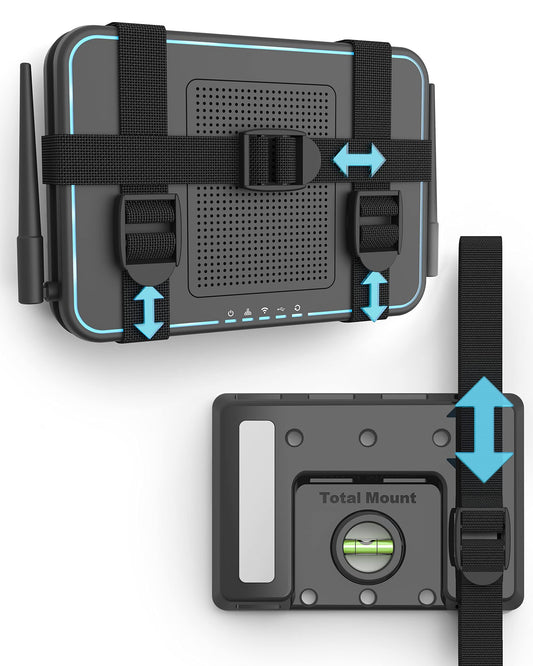 TotalMount Universal Mount for Electronics Adjustable Wall Mount for Your Route