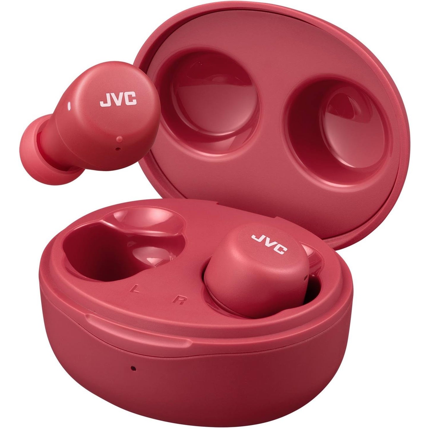 JVC Gumy Mini True Wireless Earbuds Headphones, Bluetooth 5.1, Water Resistance(IPX4), Long Battery Life (Up to 15 Hours) - HAZ55TA (Blue)