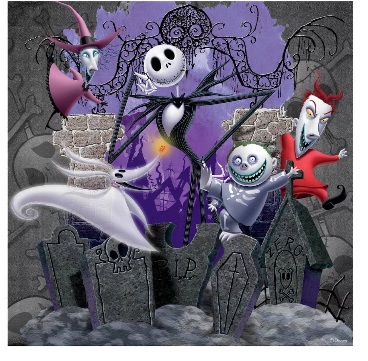 Ceaco 300 Piece Disney Nightmare Before Christmas: Nightmare Antics Jigsaw Puzzle