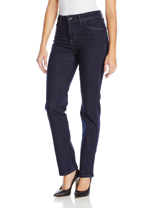 Lee Womens Instantly Slim Straight Leg Jeans