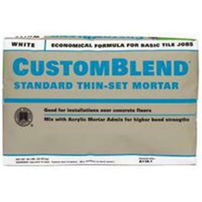 Custom Building Products White Thin-Set Mortar 50 lb Cbtsw50