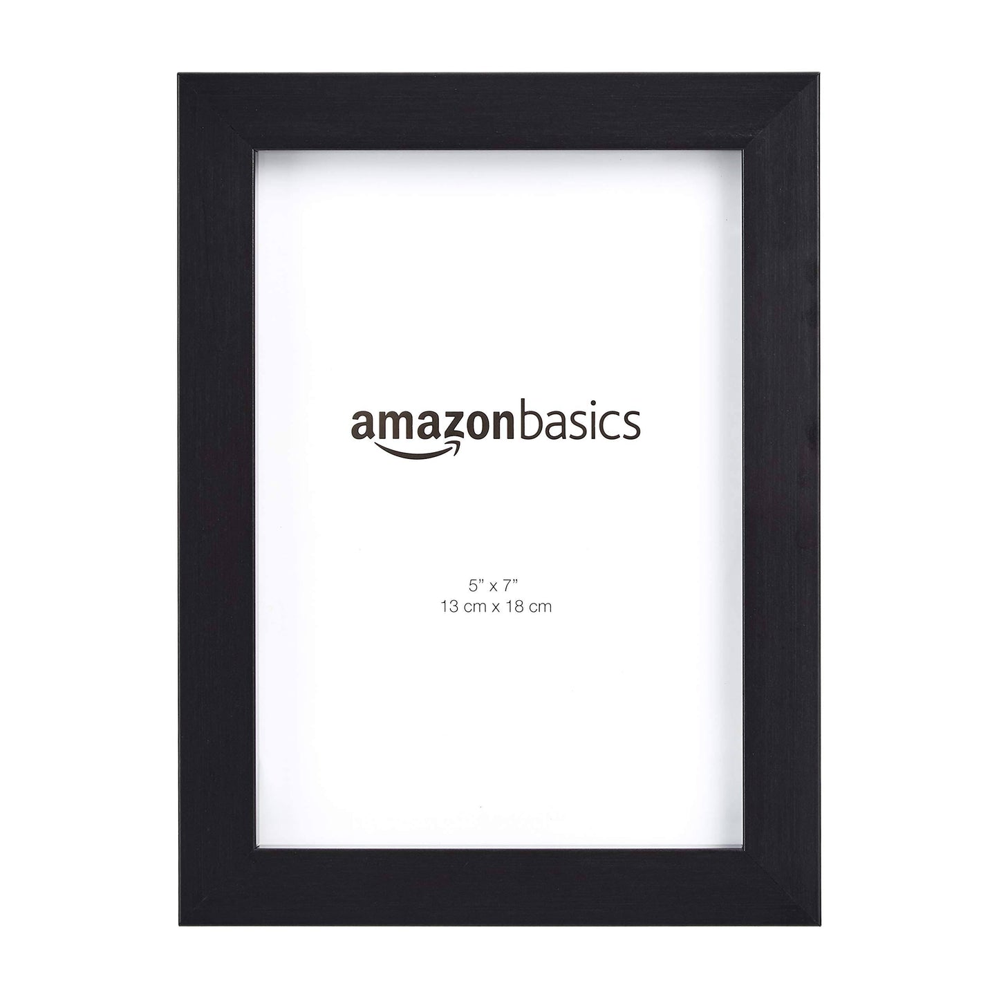 Amazon Basics Rectangular Photo Picture Frame, 8 x 10, Pack of 2, Black