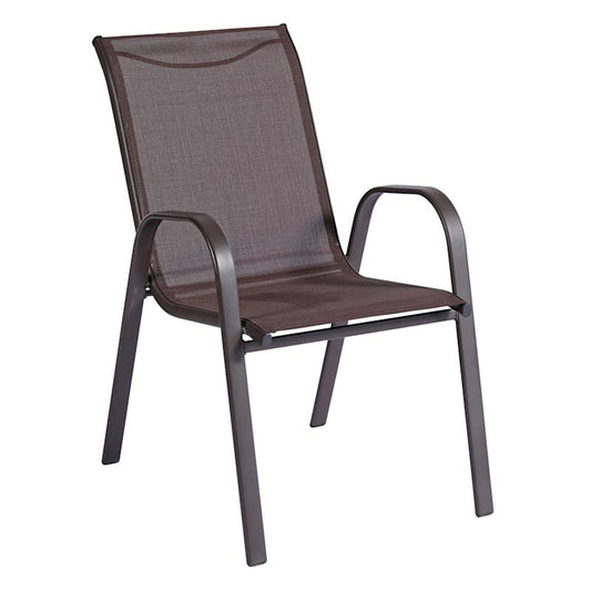 at Home Stackable Red Sling Patio Chair