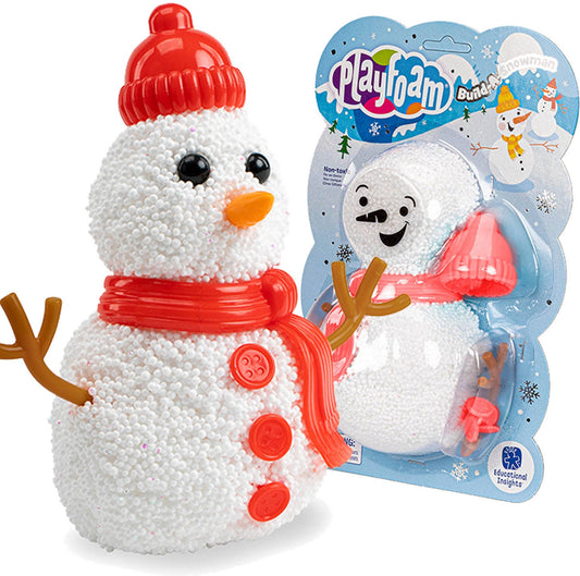 Educational Insights Build A Snowman Playfoam