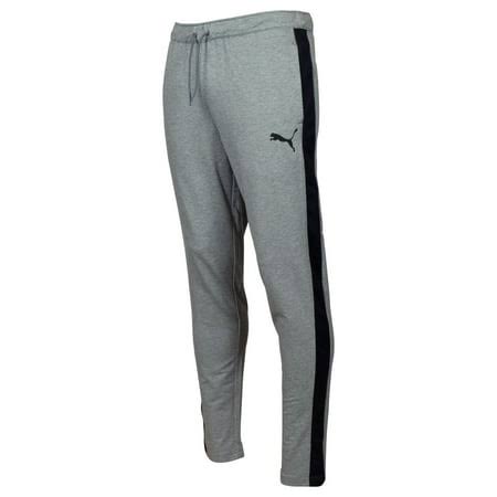 Puma Mens Stretchlite Training Jogger Pants Variety (Gray, XL)