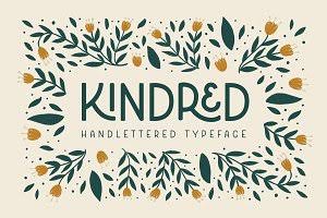 Kindred Handlettered Typeface - Creative Market