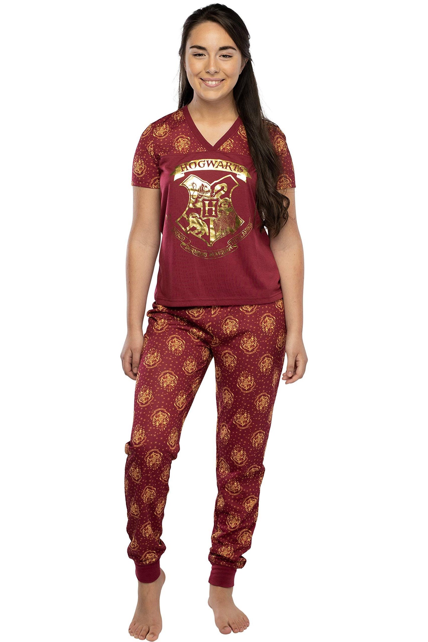 Intimo Harry Potter S/S Hogwarts Jogger Pj Set