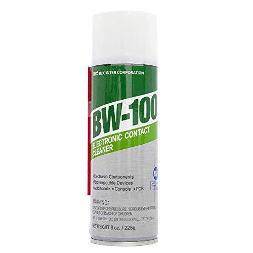 BW-100 Nonflammable Electronic Contact Cleaner Aerosol Spray HFOS Quick Dry Upsi