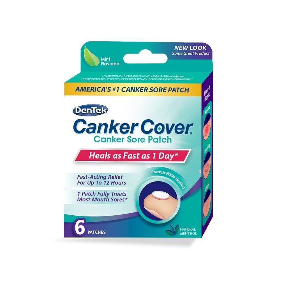 Dentek Canker Relief, Sore Patch - 6 patches