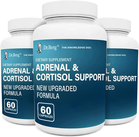 Dr. Berg - Adrenal & Cortisol Support - 60 Capsules