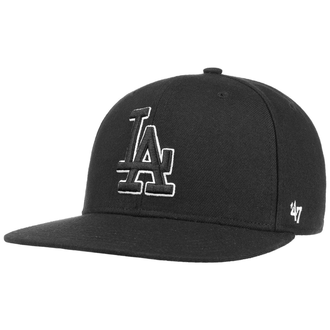 MLB 47 Brand men Snapback Cap La Dodgers Sure Shot