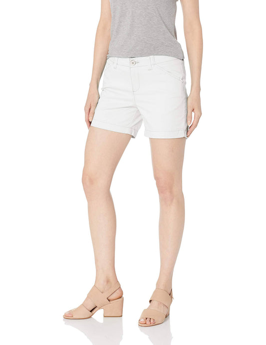 Lee White Chino Walk Shorts