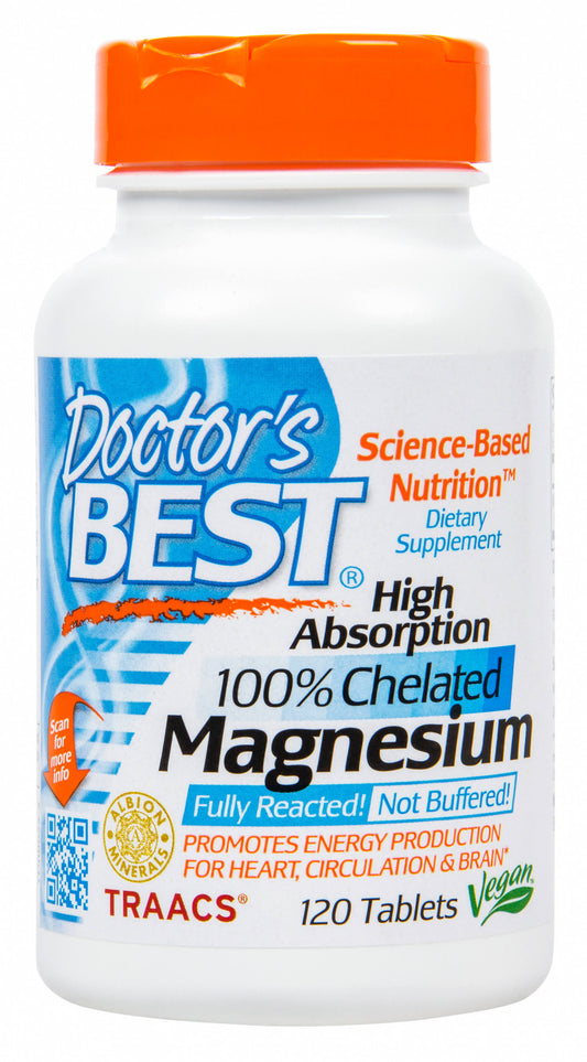 Doctors Best High Absorption Magnesium - 240 Tablets