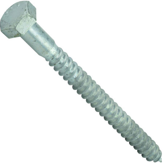 Hex Head Lag Bolts Galvanized Steel Qty