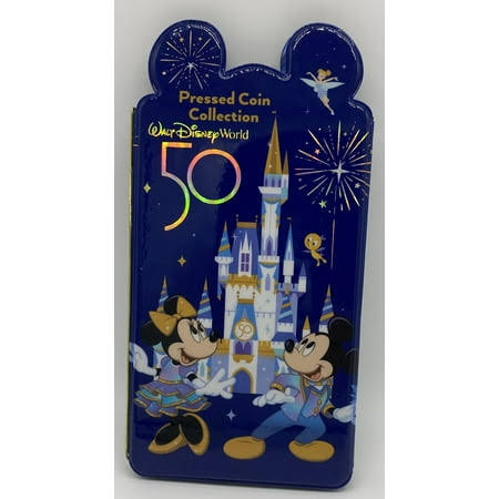 Disney Walt Disney World 50th Anniversary Pressed Coin Collection Holder New