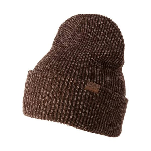 Redhead Knit Beanie for Men - Brown Heather