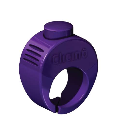 Clicino Clicker Ring Purple / Medium