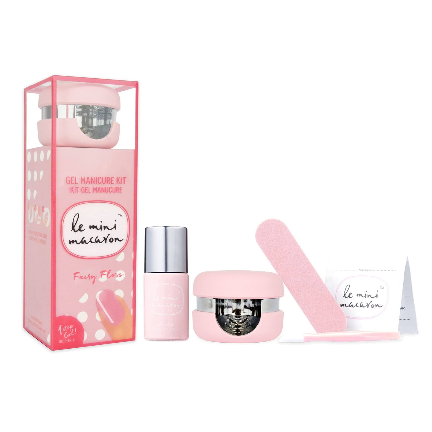 Le Mini Macaron Gel Manicure Kit - Cassis