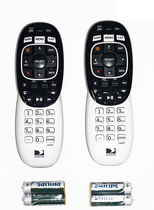 2 Pack - Directv RC73 IR/RF Remote Control