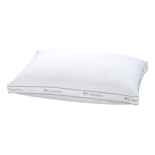 Columbia Down-Alternative Allergen Barrier Pillow, White, Queen