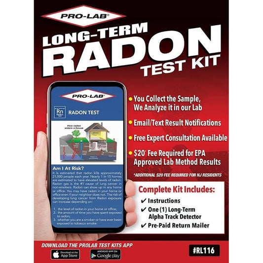 Pro-Lab Radon Gas Test Kit