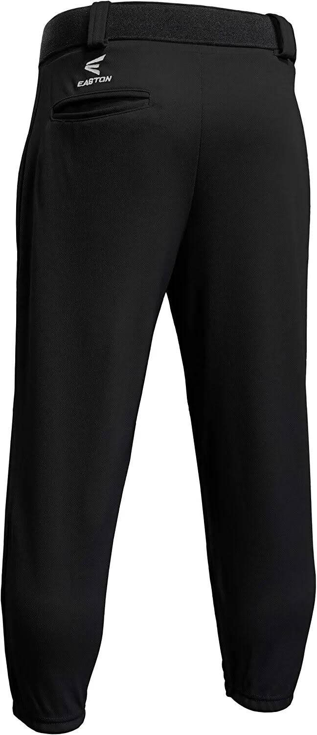 Easton Youth Pro+ Pull Up Baseball Pant Black XL