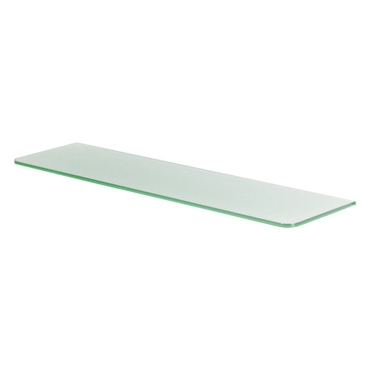 Dolle 16 in. x 5/16 in. x 5 in. Standard Line Shelf in Clear Glass