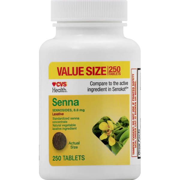 Cvs Health Senna, 8.6 mg, Tablets, Value Size - 250 tablets