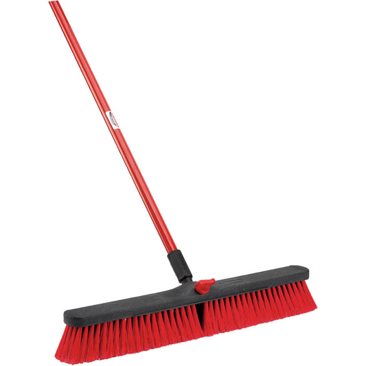 Libman High Power Push Broom, Multi Surface, 18 Inch