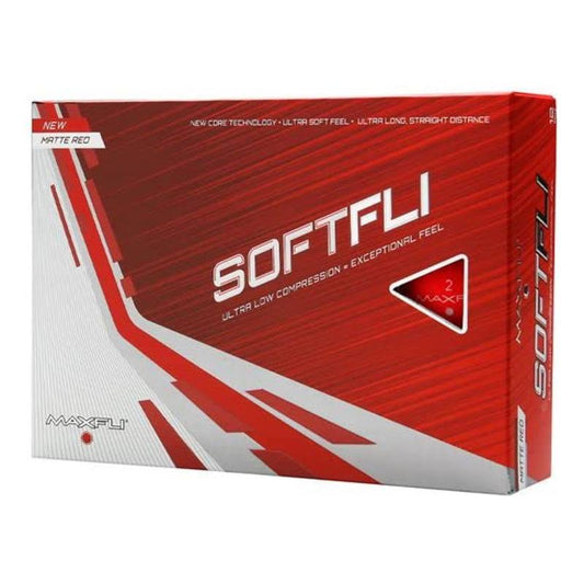 Maxfli Softfli Gloss Golf Balls White