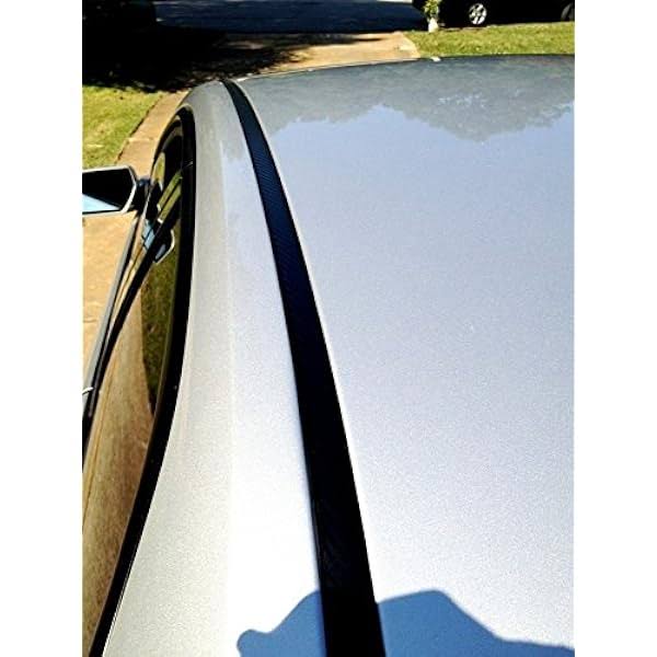 Automotive Authority LLC Black Roof Trim Molding Kit for 2010-2017 Ford Taurus 2011 2012 2013 2014 2015 2016