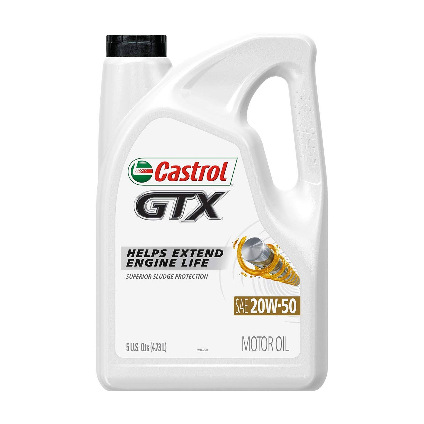 Castrol GTX 20W-50 Conventional Motor Oil - 5 qt