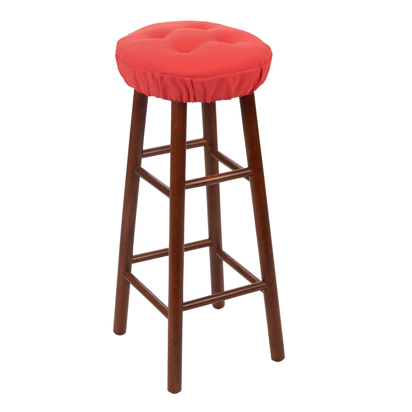 Klear Vu Omega Tufted Barstool Cushion Set - Spa - Set of 2