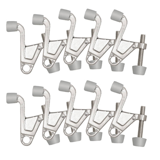 Design House 181784 Standard Hinge Pin Door Stop Satin Nickel 10-Pack