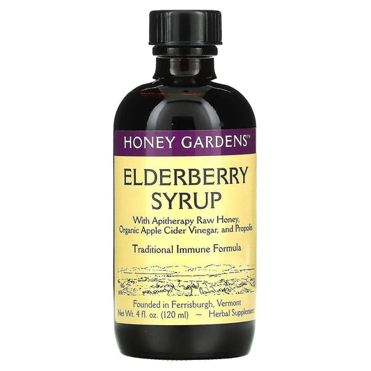 Honey Gardens Apitherapy Elderberry Extract - 8 fl oz bottle