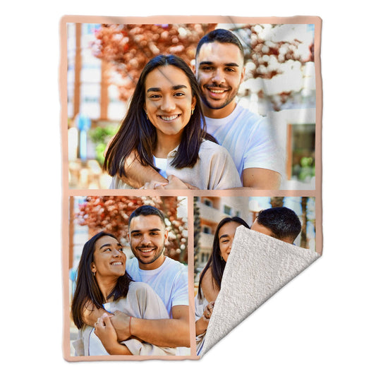 Fleece Photo Blanket Create Your Own Blanket