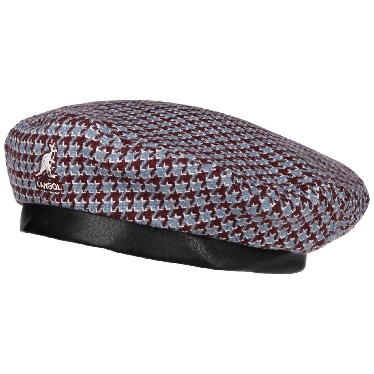 Kangol Tooth Grid Beret - Black/White/S/M